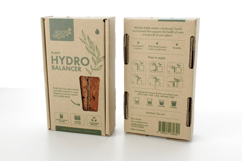 ROOTa Sticks - Plant Hydro Balancer, 1 box (4 sticks)